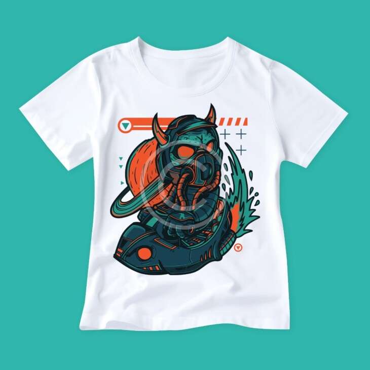 Robot Dj print - Görsel 7